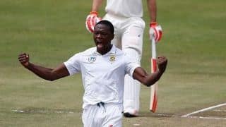 2nd Test: Sri Lanka fall in flurry of wickets in South Africa